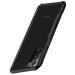 A rtistque Clear Back Cover Case for Samsung Galaxy Note 20 Ultra Hybrid Transparent Shockproof Armor - Black