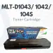 NP Tech MLT d1043/1042/104s Toner Cartridge Black with chip Compatible with Samsung Printer ML 1666/ 1676/ 1667/ 1865w/ SCX 3200/ SCX 3205 Model