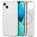 Spigen Fit Mag White Silicone Back Cover Case Compatible with iPhone 13 15.07 x 1.1 x 7.55 cm