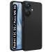 Fashionury Back Cover Case for Redmi 13C 5G / Poco M6 5G | Matte Soft Silicon Flexible | Protection | All Side Shock Proof Rubberised Back Case Cover for Mi Redmi 13C 5G / Poco M6 5G (Black)