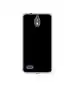 Casotec Solid Black Design Printed Silicon Soft TPU Back Case Cover for Jio Phone Next