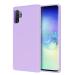 LIRAMARK Liquid Silicone Soft Back Cover Case for Samsung Galaxy Note 10 Plus/Note 10+ (Levender)