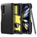Spigen Slim Armor Pro Pen Edition Back Cover Case for Samsung Galaxy Z Fold 4 (TPU + Poly Carbonate | Black)