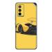 GADGETSWRAP Printed Vinyl Skin Sticker for Vivo 23e (5G) - Yellow Car