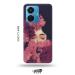 Tweakymod Printed Shy Girl Back Cover For Vivo T1 44W