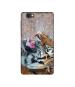 Casotec Tiger Aggression Design Printed Silicon Soft TPU Back Case Cover for XOLO Era 4G