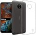 Rawat Nokia C20, Nokia C10 Transparent Silicon, Rubber Shock Proof Back Cover