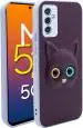 Mcase Rubber, Silicon Purple Back Cover For Samsung Galaxy M52 5G