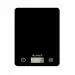 ActiveX Quanty Lite Ultra-Thin Digital Food Kitchen Scale| 1g/0.1oz Precise| Tempered Glass Black
