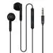 Portronics Conch Theta A in Ear 3.5mm Wired Earphones with In Line HD Mic, Powerful Audio, 14.2mm Dynamic Driver, Unique Earbuds Design, TPE Anti Tangle Wire,In line Controls,Wide Compatibility(Black)