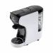 DOPPIO Plus Espresso Coffee Machine 3 in 1 - 19 Bar Pressure, 1200 Watt, (White)