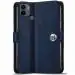 Fastship MI REDMI A2 Plus Flip Cover | Full Body Protection | Inside Pockets Wallet Button Magnetic Closure Book Cover Leather Flip Case for MI REDMI A2 Plus - Blue