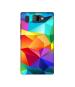 Casotec Colorfull Pattern Design Printed Silicon Soft TPU Back Case Cover for Panasonic P66 Mega