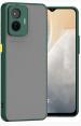KWINE CASE Vivo Y22 Green Plastic Back Cover