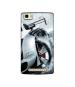Casotec Drift Sport Print Design Printed Silicon Soft TPU Back Case Cover for Panasonic P75