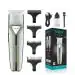 VGR V-008 Professional Rechargeable Hair Trimmer Runtime:120 min Trimmer for Men (Silver, Green)