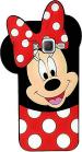 MONKISH Samsung Galaxy J7 Red Silicone 3D Micky Mouse Case Cover|Mobile Cover|Mobile case|Flip cover