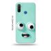 Tweakymod Printed Funny FAce Emoji Back Cover For Realme Narzo 10A