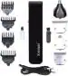 Kemei Black 3 W Km 3580 4 In 1 Rechargeable Grooming Kit Trimmer - 45 Min Runtime Length Settings