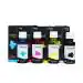 Splashjet 51/52 Refill Ink for HP GT 5810, 5820, 5821, 310, 315, 319, 415, 419, 410 Printer - Compatible with GT51,GT52 Ink Code (Multicolor) - 502371
