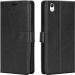 Tingtong Flip Cover Back Case for Vivo Y51,Vivo Y51L | Leather Finish | Inbuilt Stand & Pockets | Wallet Style Flip Back Case Cover for Vivo Y51,Vivo Y51L (Black)