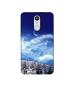 Casotec Snow Moon Clouds Design Printed Silicon Soft TPU Back Case Cover for Swipe Elite Power