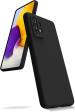 MobiLooks Mobile Accessories for Samsung A72 (5G) Black Anti-Shock,Soft Silicone Back Cover 15 x 5 x 5 cm