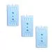 EcommerceHub Ice Gel Pads Packs,Sealed and Leak-Proof Packs For Pain Relief Therapy, Cooler Pack Box Bag, Outdoor Picnic Multipurpose Use Cold Pack Pack of 3, 400ML Each