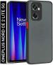One Plus Nord CE2 Lite Black Silicon Light Matte Finish Mobile Back Case 20.3 x 12.7 x 10.2 cm