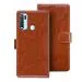 HANIRY Flip Cover for VIVO Y50 flip cover | Vivo 1935 flip cover | Brown