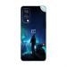 GADGETSWRAP Printed Vinyl Skin Sticker for Oneplus Nord 2 - Skylines Biker Blue City Photomanipulation