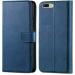 Tingtong Flip Cover for OnePlus 5 | Magnetic Closurer| PU Leather Magnetic Wallet Back Cover Case (Blue)