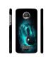 Casotec Cool Headphone Design 3D Printed Hard Back Case Cover for Motorola Moto Z2 Play