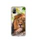 Casotec Tiger Pattern Print Design Printed Silicon Soft TPU Back Case Cover for Gionee F8 Neo