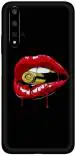 instyler Huawei Honor 20 Matte Vinyl Lips Printed Mobile Skin Sticker with Scratch Resistant Lamination