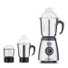 KENT 16061 800W 3 Speed Control Super Smart Mixer Grinder (Silver)
