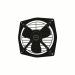 Anchor by Panasonic 13160 Anmol Fresh Air 300mm Exhaust Fan | Exhaust Fan for Home, Office, Kitchen and Bathroom (Grey)