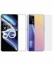 GADGETRONICS Realme X7 Max 5g Transparent Carbon Fiber Scratchproof Screen Protector and Skin Sticker