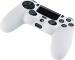 Microware Controller Case Cover For PS4, White
