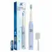 Nexlev Smart Smile Sonic Electric Toothbrush-Sparkle for Adult |AA Battery Included|Super soft Bristles|Sky Blue|2 Replaceable Brushheads| Powerful Sonic technology