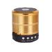 BBOSS Bluetooth Speaker WS 887 with FM Radio, Memory Card Slot, USB Pen Drive Slot, AUX Input Mode, Compatible with All Devices (Gold)