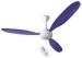 Superfan Super X1 3 Blades 1200 mm High Speed Energy Efficient 5 Star Rated BLDC Ceiling Fans, Purple