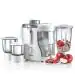 Prestige Champ 550 W Juicer Mixer Grinder, 3 Jars (1500 ml, 600 ml, 300 ml) (White)