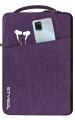 Stysol Purple Denim Zipper 15.6 Inch Laptop Sleeve Case Cover With Charger Pouch For Acer Aspire 5, Acer Aspire E 15, Chromebook 15
