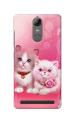 Tweakymod Printed Pink Cute Kitten Back Cover for LENOVO K5 NOTE
