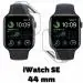 FCS Smart Watch Screen Guard For Apple iWatch SE 44MM | Ultrathin 0.125 mm Flexible Screen Protector ( Pack of 3 )