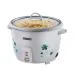 USHA RC10GS1 Steamer 500W, 1L Automatic Rice Cookerwith Powerful Heating Element, Keep Rice Warm for 5 Hrs, Steamer, Trivet Plate & more accessories, 5 Yrs Warranty (White)
