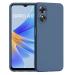 Rakulo Liquid Silicone Flexible with Camera Protection Soft Back Cover Case Oppo A17 (Blue)