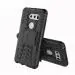RUNICHA Back Cover for LG V30 Plus (Black, Shock Proof, Pack of: 1)