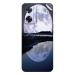 GADGETSWRAP Printed Vinyl Skin Sticker for Oppo A77s - full moon reflection